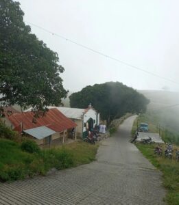 Vista de la capilla del Alto de Mucuyupú